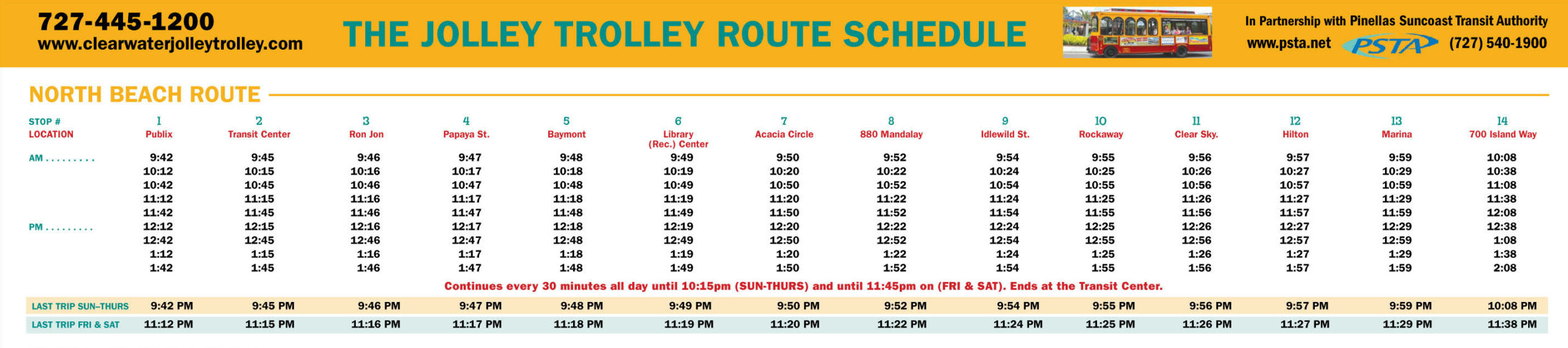 Trolley doral route 1