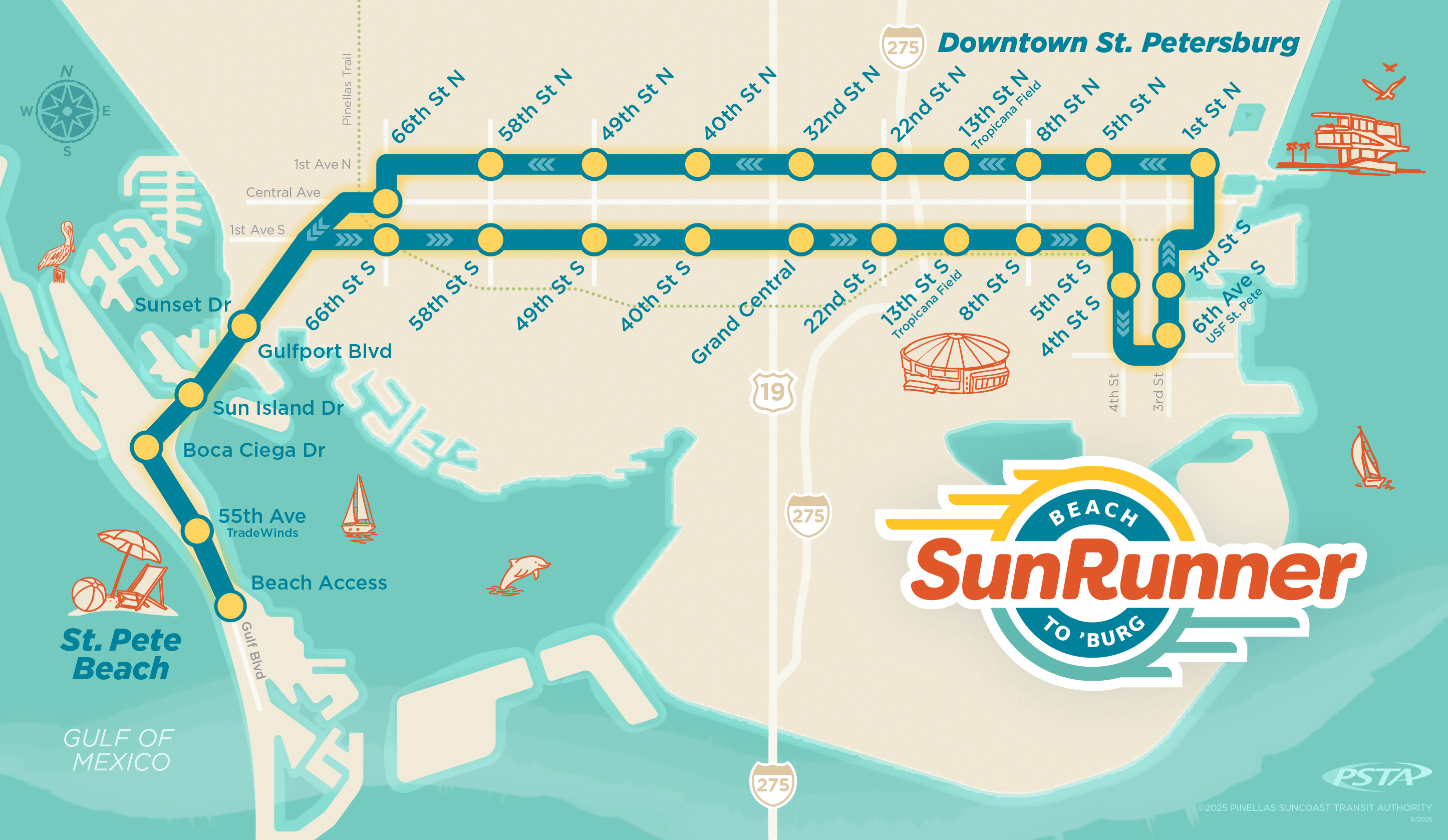 SunRunner Route Map“ target=